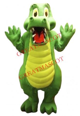 Amazing Quality Alligator Mascot Costume