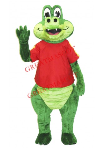 Friendly Crocodile Mascot Costume