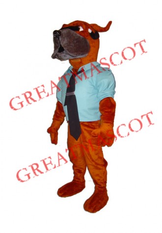 High Quality Police Dog Mascot Costume Free Shipping