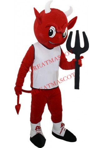 Angry Devil Mascot Costume