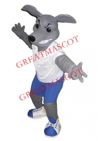 High Quality Greyhound Dog Mascot Costume