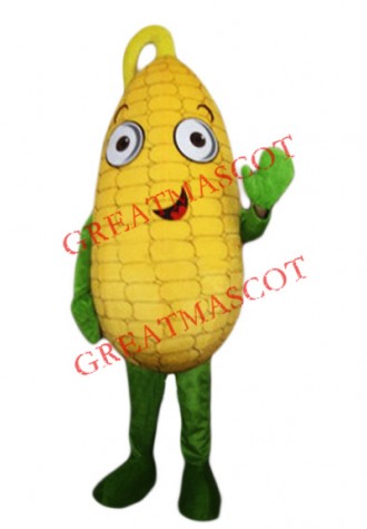 Happy Lightweight Cob Corn Mascot Costume