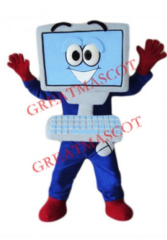 High Quality Computer Mascot Costume