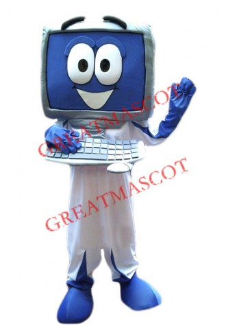 Computer Character Mascot Costume