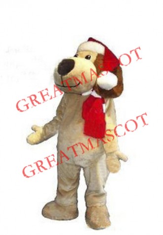 Christmas Dog Mascot Costume