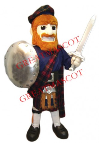 Best Quality Highlander Mascot Costume