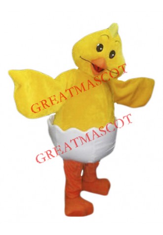 Egg Chicken Mascot Costume