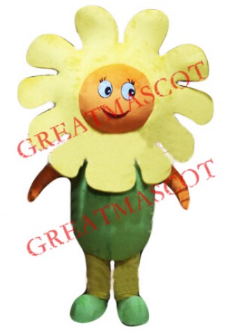 Cheap Sun Flower Mascot Costume