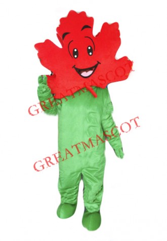 Maple Leaf Mascot Costume