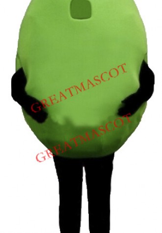 Green Lemo Mascot Costume
