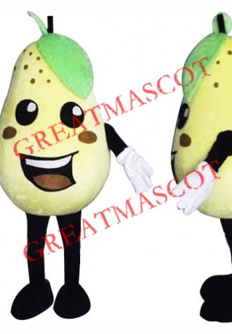 Happy Pear Mascot Costume