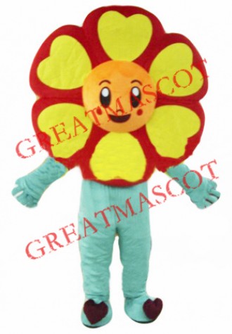 Cheap Sunflower Mascot Costume