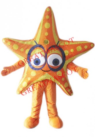 Cheap Star Fish Mascot Costume