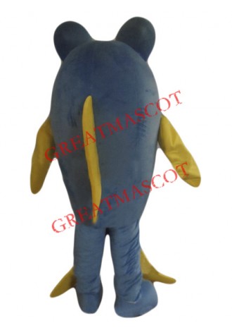 Cartoon Shark Mascot Costume