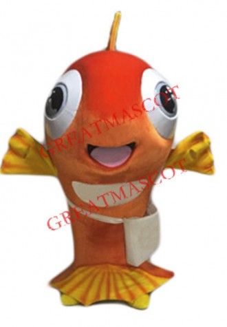 Happy Fish Mascot Costume