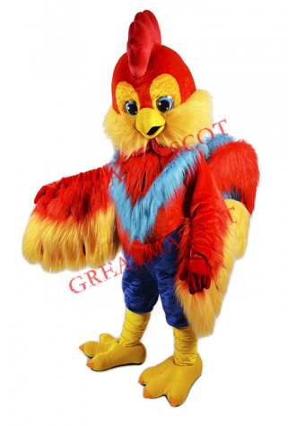 Best Quality Rooster Mascot Costume
