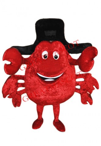 Happy Lightweight Crab Mascot Costume