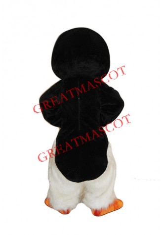 Cute Furry Penguin Mascot Costume