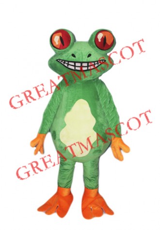 Red Eye Frog Mascot Costume Free Shipping