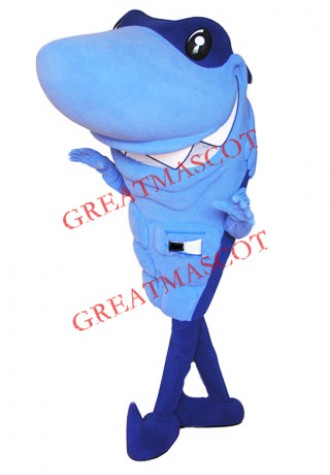 Cool Shark Mascot Costume