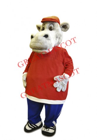 Top Quality Hippo Mascot Costume