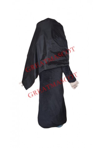 Black Clothes Arab Girl Mascot Costume