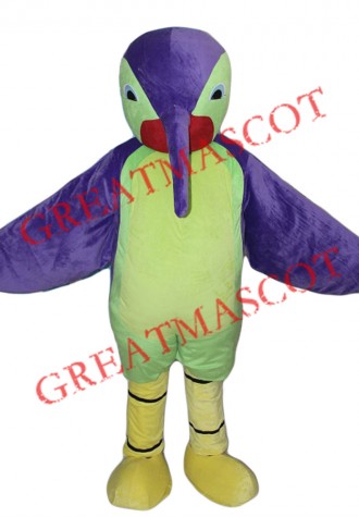 Colorful Roadrunner Mascot Costume