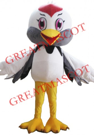 Cheap Crane Mascot Costume