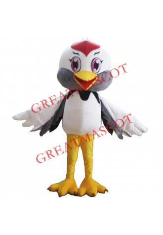 Cheap Crane Mascot Costume