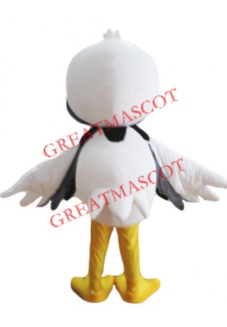 Cheap Crane Mascot Costume