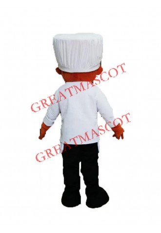 Young Chef Man Mascot Costume