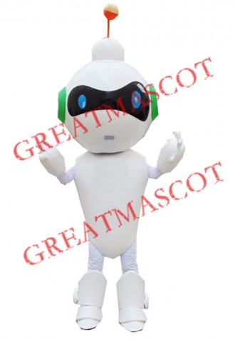 Cute Lightweight Robot Mascot Costume