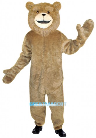 Ted Jumpsuit Mascot  Costume