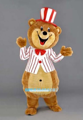 Happy Bear Costume Mascot