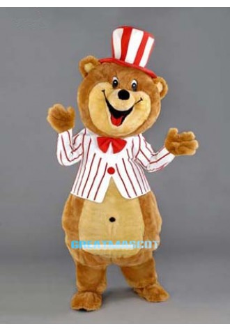 Happy Bear Costume Mascot