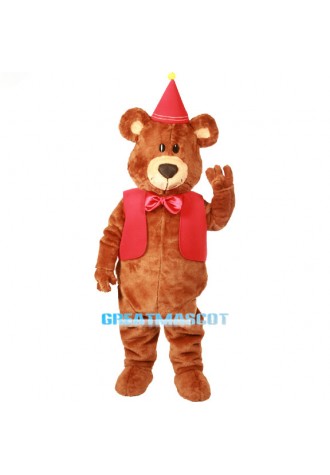 Teddy Graham Mascot Costume