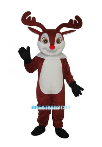 Little Brown Sika Deer Mascot Adult Costume Free Shipping