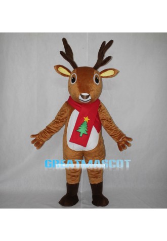 Adult Animal Costume Deer Mascot Costume Free Shipping