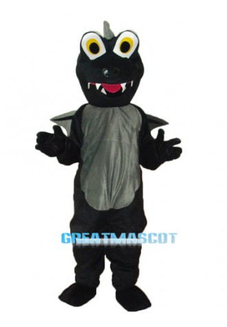 Black Dinosaurs Mascot Adult Costume Free Shipping