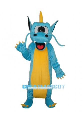 Serrated Teeth Dragon Mascot Adult Costume Free Shipping
