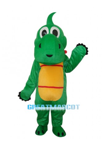 Yoshi Dinosaur Mascot Adult Costume Free Shipping