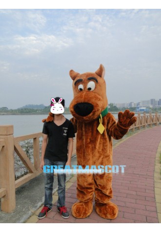 Scooby Doo Dog Mascot Costume Cartoon Free Shipping