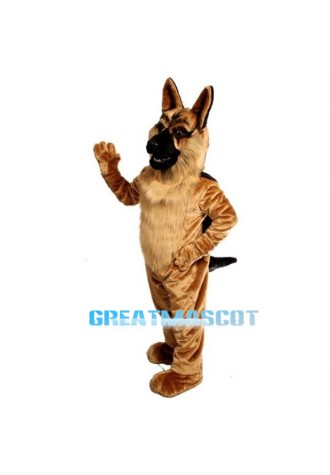 German Shepherd Mascot Costume Free Shipping
