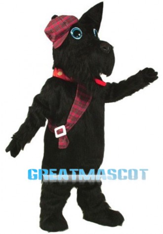 Scotty Dog Mascot Costume Free Shipping