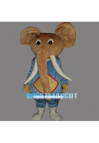 Coffee Elephant Mascot Costume Cartoon Costum Free Shipping