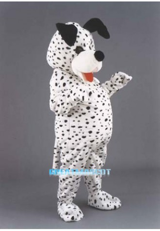 Dalmation Dog Costume Mascot Free Shipping
