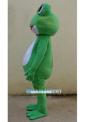Green Frog Mascot Costume Free Shipping