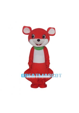 Red Kangaroo Mascot Costume Free Shipping