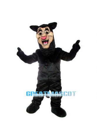 Happy Panther Mascot Costume Free Shipping