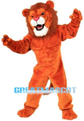 Lion Power Cat Mascot Costume Free Shipping